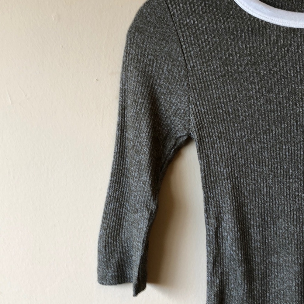 3/4 Sleeve Ringer Top - Picture 4 of 6